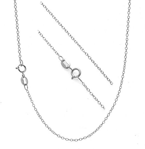 Silver Masters 925 Sterling Silver Necklace Chain - Super Thin &amp; Strong - 18 Inches