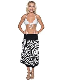 Traje de baño para mujer Falda larga Traje de baño Traje de baño Top sin mangas Cuello halter