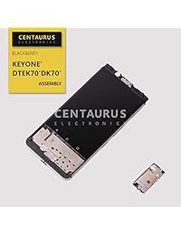 Montaje para BlackBerry KEYone DTEK70 Dk70 BBB100 1 BBB100 2 BBB100 3 BBB100 4 BBB100 5 BBB100 6 Pantalla LCD de 4,5" Pantalla táctil digitalizador Panel con marco completo piezas de repuesto (negro)