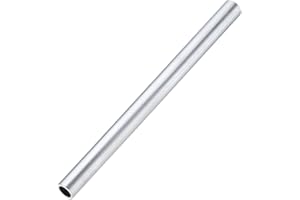 PATIKIL 6063 Aluminum Tubing, 5/8" (16mm) OD x 7/16" (11.5mm) x 10" Length 0.08" (2mm) Wall Thickness Seamless Round Aluminum