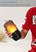 DIKAOU Portable Wireless Speakers, Flame Table Lamp, Romantic Camping Bluetooth Speakers with Superior Stereo Sound, BT4.2, IPX65 Speakers for Home, Camping, Travel, Outdoors, Gift for Women Men