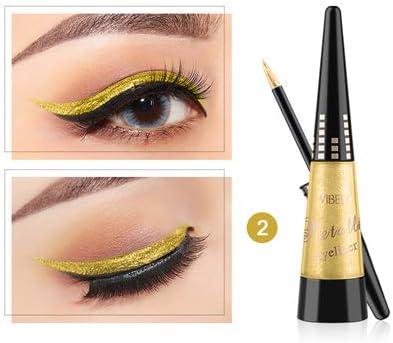 Highlighter Color Eyeliner Pencil Waterproof Glitter Pen Women Cosmetics Makeup Long Lasting Eyeliner Liquid Eyeshadow 2