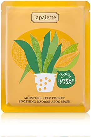 Lapalettebeauty Moisture-keep-pocket soothing Baobab-Aloe mask 20ml