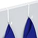 Unjumbly Over The Door Hook - 2 Pack - Sturdy Custom Made Reversible Design Over The Door Hooks to Fit Over The Two Most Popular Door Widths (White)
