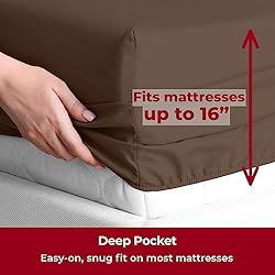 Mellanni Full Size Sheet Set - 4 Piece Iconic