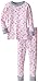 New Jammies Little Girls' Organic Cotton Snuggly Pajamas, Ballerina Slippers, 5