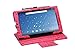 i-UniK Nextbook Ares 8A Compatible Model #NX16A8116 K/R/B/S Android 6.0 Tablet Cover CASE [Bonus Stylus] (Cute Pink)