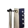 Pontoon-Flag-Pole-Socket-w-American-USA-Flag-24-Long-Adjustable