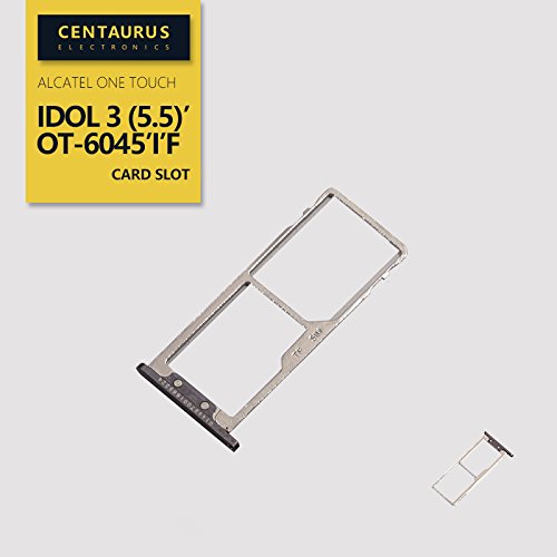 New sim sd card tray holder for alcatel one touch idol …