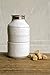 Creative Co-Op Ceramic Stacked Measuring Cups Set, White