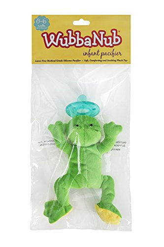 WubbaNub Green Frog Pacifier