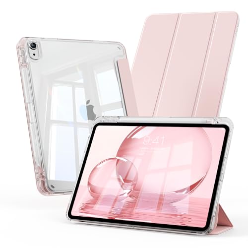 GKABXY Hülle für iPad A16 11/10 Generation 11/10,9 Zoll 2025/2022, Rosa