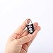 Sure Lock TSA Approved Luggage Locks Mini Size Lock with Keys for Travel, Zinc Alloy Body with Steel Shackle, Key Alike, Key Alike in The Same Package