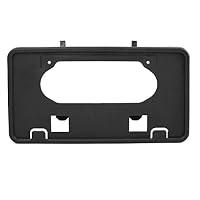 X AUTOHAUX Front License Plate Bumper Mounting Bracket for 09-14 Ford F150 Black Plasitc