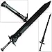 Dream2reality Cosplay sword art online Kirigaya Kazuto kirito Black - Dark Repulser Medium Carbon Steel Sword