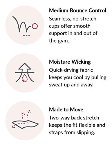 Glamorise dames bh Nahtloser MagicLift-Sport-BH - Image 7
