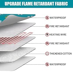 Furrybaby Pet Heating Pad, Waterproof Dog Heating
