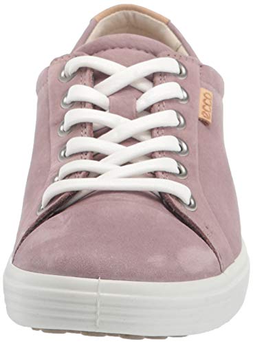 ECCO Women's Soft 7 Sneaker, WOODROSE NUBUCK, 4 - 4.5 | Pricepulse