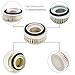 HIFROM Air Filter Cleaner Replacement for Yamaha V Star 650 XVS650 Custom XVS650A Classic HFA4607 XVS65ATSC Part# 4TR-14451-00 4TR1445100