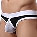 Binmer(TM)Sexy Mens Breathe Underwear Briefs Bulge Pouch Shorts Underpants (L, Black)
