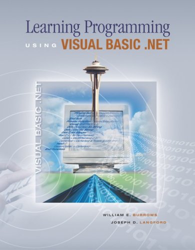 Learning Programming Using Visual Basic .NET w/ 5-CD VB .NET 2003 software by William Burrows