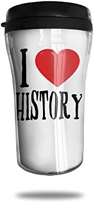 I Love History Coffee Cup Personalized Travel Mug