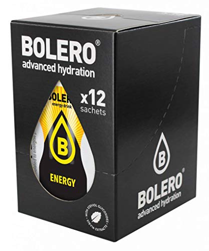 Bolero Energy Drink con Taurina y Cafeina 12 sobres x 7 gr