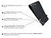 SERMAN BRANDS Carbon Fiber Money Clip for Men – Slim RFID Money Clip Wallet, Minimalist Front Pocket EDC Wallet Cash Holder & Credit Card Holder -100% Real Carbon Fiber Wallet