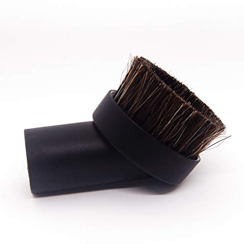 1.25 Inch Mixed Horse Hair Vacuum Brush Attachment Round Dust Brush