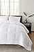 Down Alternative Comforter (White,King) - Quilted Comforter - Hypoallergenic, Plush Siliconized Fiberfill Duvet Insert - Baffle Box Stitched Exclusively by The Great American Store RN# 148186
