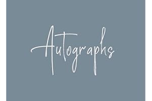 Gray Autograph Book: Small Pad for Signatures of Celebrities, Musicians, Authors, or Friends. For Concerts, Conventions, Events, etc. Gift for Kids, Teens, or Adults. 100 Plain, Blank Pages.