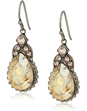 Satin Blush Decorative Deco Drop Earrings
