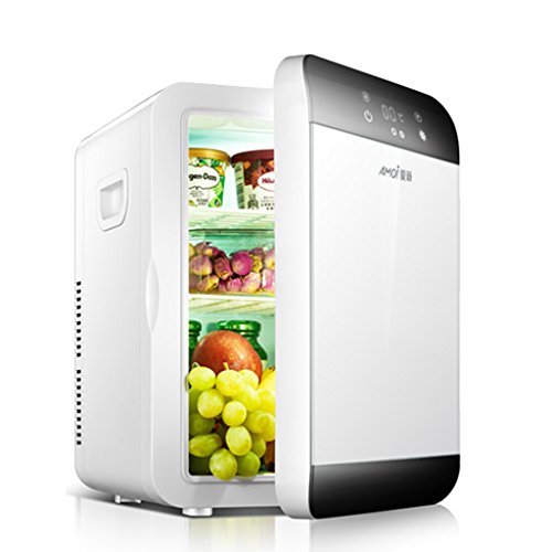Click Here to See More Images Portable 20L Mini Car Fridge Refrigerator Freezer Cooler And Warmer TG For Car Home Travel Camping Picnic,White