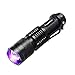 Pocketman One Mode LED Blacklights Flashlight 300LM 396nm Ultraviolet for Detecting Pet Dog Stains Checking Passport Money (1 Pack)