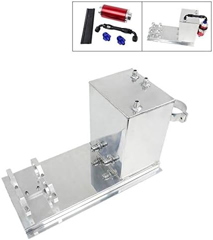 5lアルミ燃料サージタンク燃料電池ポリッシュan継手ポンプマウントフィルターホース Higher ビューティー 産業 研究開発用品 Men 車 バイク B08f1ywx9c 大特価放出 の カーパーツ