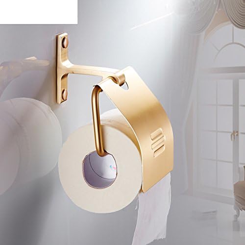 Golden space aluminum paper holder/Toilet paper shelf / toilet tissue holder/ toilet paper holder/ bathroom tissue box
