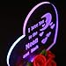 Giftgarden I Love You to the Moon and Back 7 Color Change LED Cake Topper with Red Roses, Cute Stuff Gift for Christmas Girlfriend Wedding Women Mom Kids Birthday Anniversary Couple Valentines Grandma