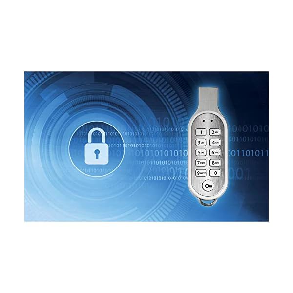 USB Stick verschlüsselt – sicherer USB 2.0 Stick 16 GB mit Hardwareverschlüsselung, verschlüsseltes Flash-Laufwerk mit… – Bild 4