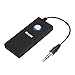 Bluetooth Transmitter - iKross 3.5mm A2DP Bluetooth 3.0 Wireless Transmitter - Black for Home PC Headphone Stereo Speaker and more
