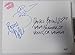 Nikki Brie The Bella Twins Signed w/Lip Print Kiss Daniel Bryan Cut WWE - PSA/DNA Certified - Autographed Wrestling Miscellaneous Items