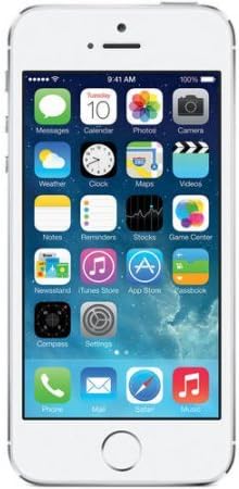 Straight Talk Apple iPhone 5S 16GB 4G LTE Prepaid Smartphone, 250 hours Hours Battery Life, Silver Color