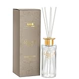 Creative Scents Bergamotto Essential Oil Reed Diffuser Sticks in Gift Box, Aromatherapy-Grade Oils Blend, Natural Scented Diffusing Kit, Non-Toxic Home Spa Fragrance Diffuser Set, 180 ML/6 Oz.