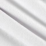 Shannon Minky Solid Cuddle 3 Snow White Fabric By The Yard