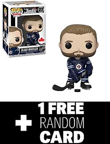 Amazon Com Pop Funko Nhl Blake Wheeler Winnipeg Jets Home Jersey Grosnor Exclusive 1 Random Nhl Trading Card Toys Games