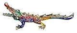 Handmade Alligators Crocodile Art Glass Blown Reptiles Animal Figurine