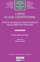 L' office du juge constitutionnel