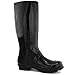 DailyShoes Women's Mid Calf Knee High Hunter Rain Round Toe Rainboots