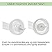 Maymom 6 Count Duckbill Valves for Spectra. Designed for Spectra S1 Spectra S2 Spectra 9 Plus Spectra Dew 350 Spectra Pump Not Original Spectra Pump Parts Spectra S2 Accessories (Semitransparent)