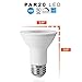 LED PAR20 Dimmable Flood Bulb, 9 Watt - 500 Lumens - 50W Replacement - 3000K Bright White - UL Indoor/Outdoor Rated - 10 Pack