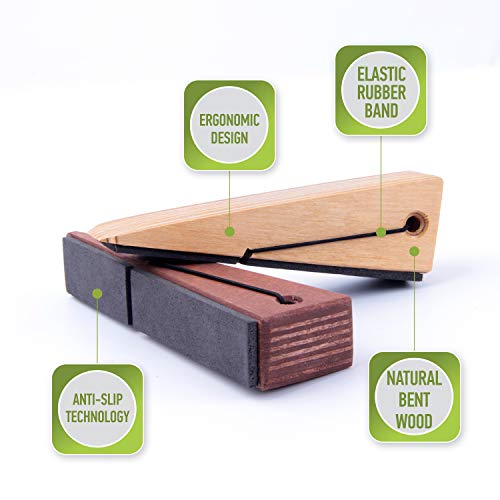 image for Door Stopper Decorative Door Stop - Multi Surfaces Doorstop Wedge and 